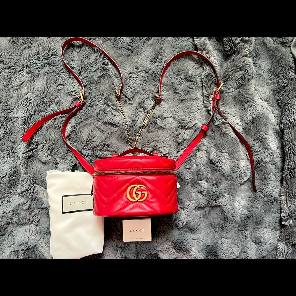 Gucci Matelasse Marmont mini backpack